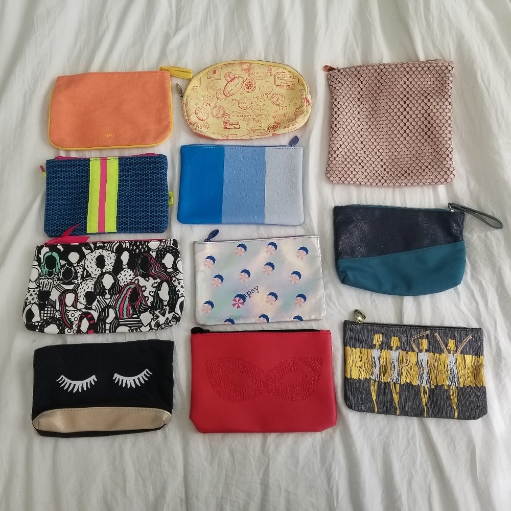 Mix n Match or Buy the Set Cosmetic Bags